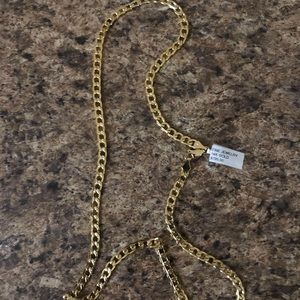 14k stamped Cuban link chain